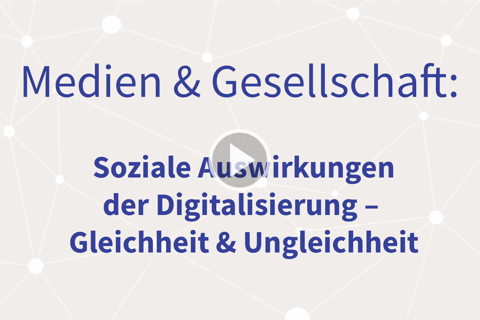 Thumbnail mit Link zum Video "Gleichheit & Ungleichheit"