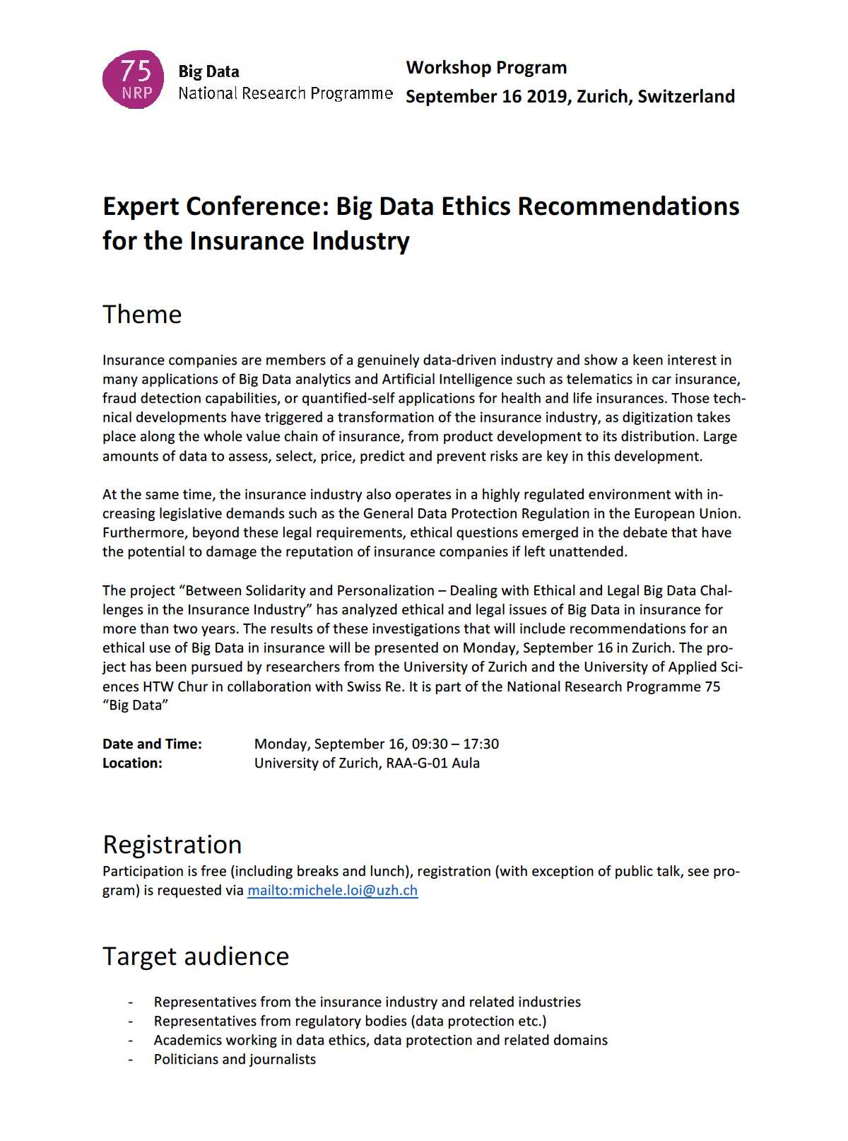 Big Data Ethics S1