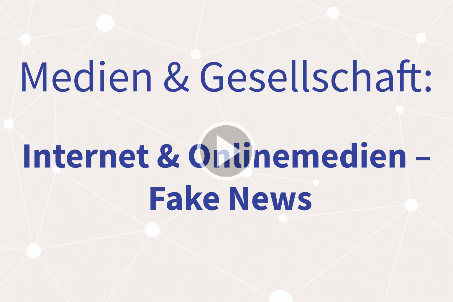 Thumbnail mit Link zum Video «Fake News»