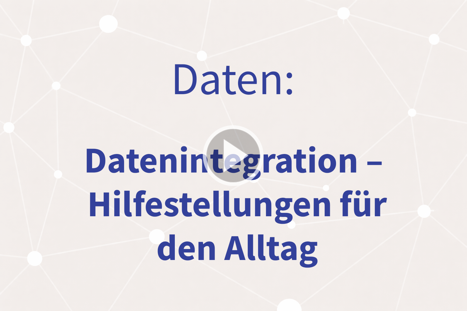 Thumbnail mit Link zum Video «Hilfestellungen für den Alltag»